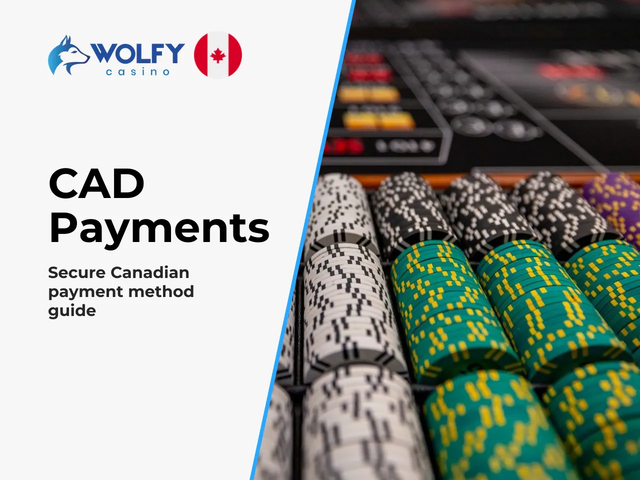 Wolfy Casino Interac e-Transfer and CAD