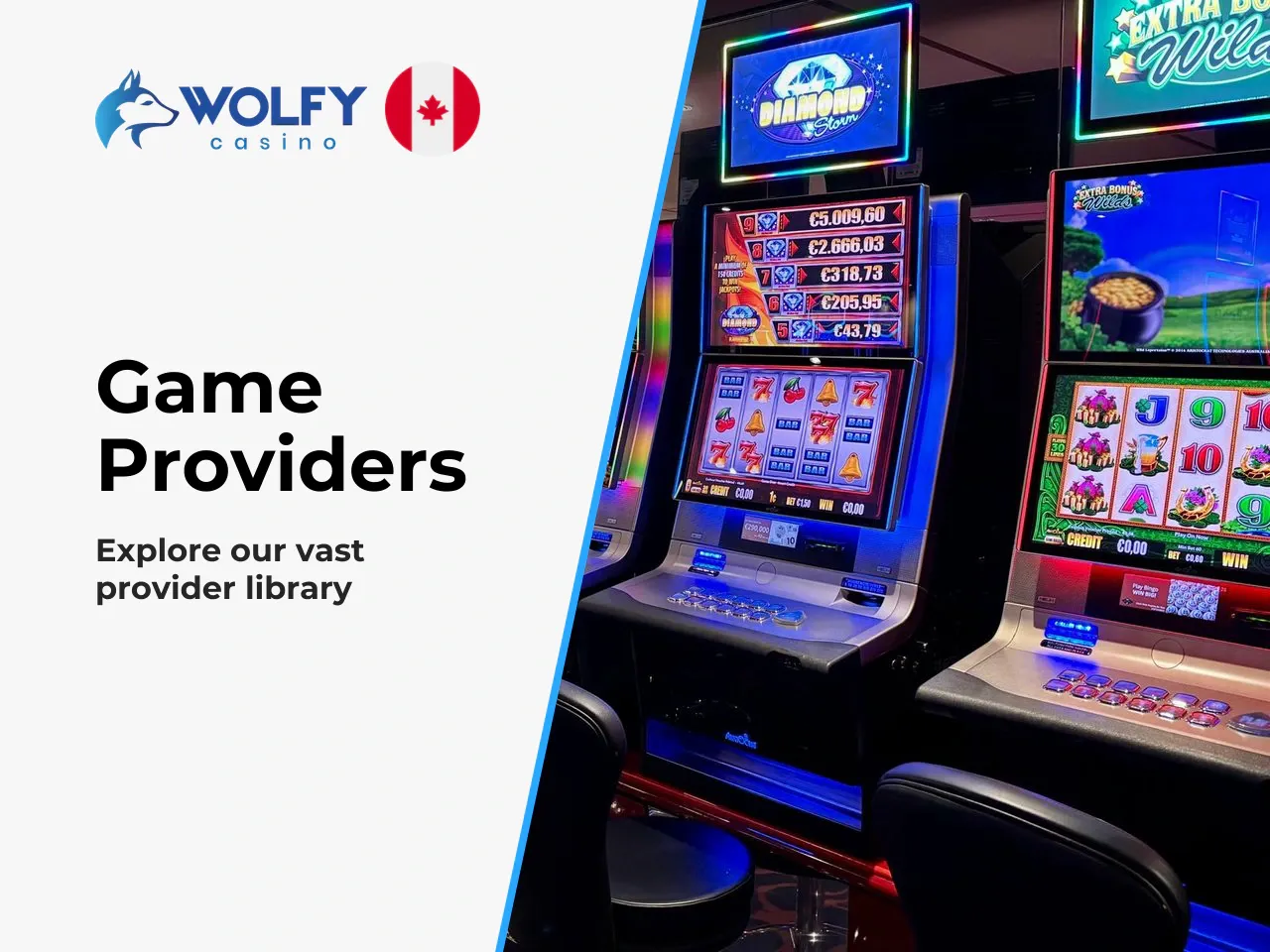 Wolfy Casino Game Providers. Updated scoped