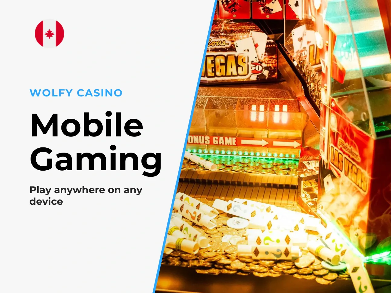 Online and mobile availability. The slot