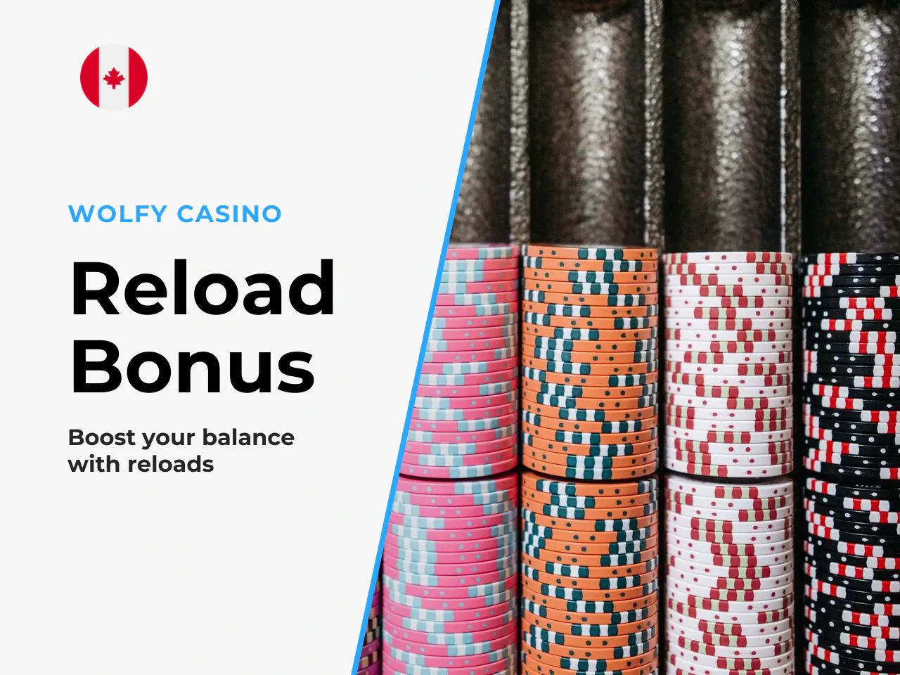 Reload bonuses and repeat deposit promotions