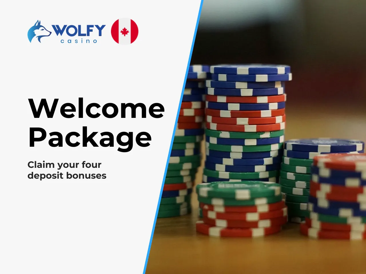 The Four-Step Welcome Package. New players