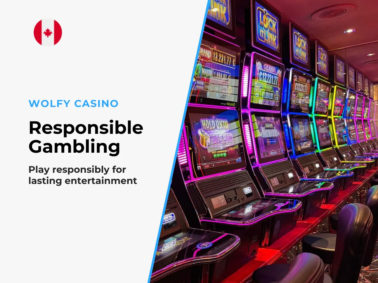Responsible Gambling Notice. Gambling is entertainment