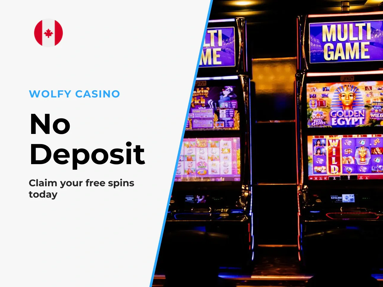No deposit free spins and bonus
