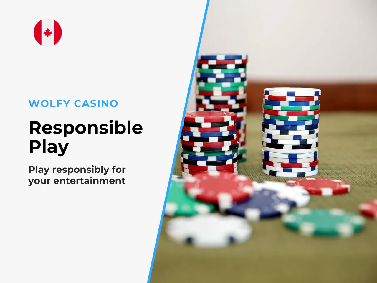 Responsible gambling notice treat gambling as