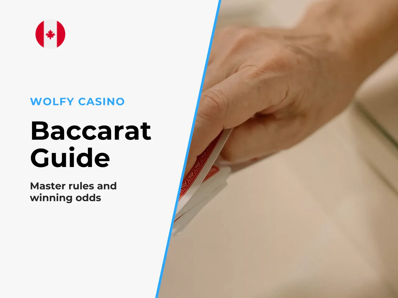Baccarat is entertainment with a negative